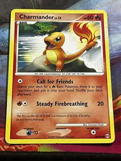 Charmander 59/99 Platinum Arceus Common Moderate Play MP Pokemon TCG - Image 1