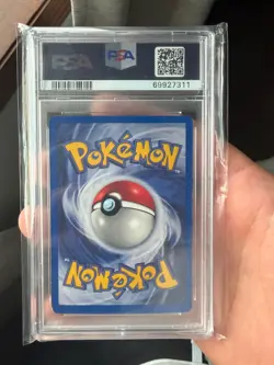 2001 POKEMON NEO DISCOVERY 1ST ED #15 URSARING-HOLO PSA 7 - Image 2