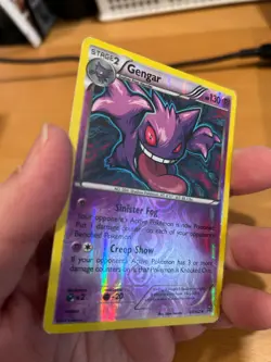 Pokemon TCG Gengar (60/162) - Reverse Holofoil - XY – BREAKthrough - HP - Image 3