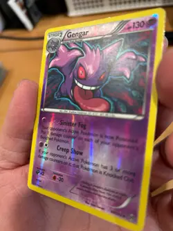 Pokemon TCG Gengar (60/162) - Reverse Holofoil - XY – BREAKthrough - HP - Image 4