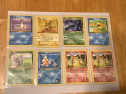 Lot of 1999-2000 1st edition Pokemon (27) Erikas Ivysaur Blaine’s Charmander - Image 5
