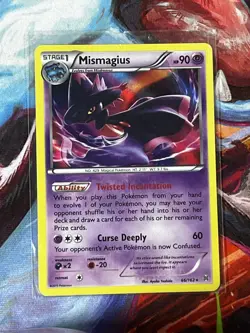 Mismagius 66/162 Holo Rare 2015 XY Breakthrough Pokemon TCG - Image 1