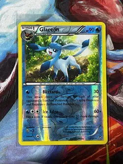 Glaceon 19/111 XY - Furious Fists Reverse Holo 2014 Pokemon TCG - Image 1