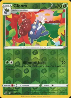 Pokemon - Gloom #002/159 - Crown Zenith Reverse Holo - Image 1