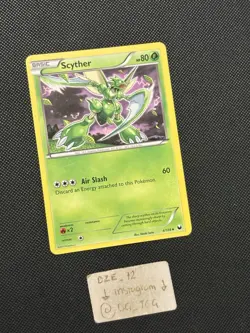 Pokemon B&W Dark Explorers - Scyther - 4/108 - Non Holo Uncommon - NM - Image 3