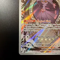 Pokemon TCG Mismagius 212/193 SV02: Paldea Evolved Illustration Rare Holo Eng - Image 4