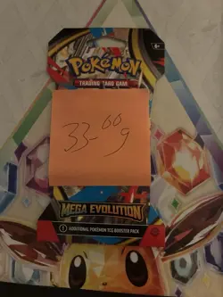 (VERY HEAVY) 33.00g Pokemon TCG Mega Evolution Sleeved Booster Pack (SEALED)✅ - Image 2