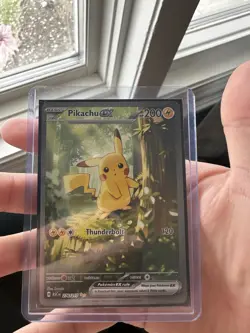 Pikachu ex 276/217-Ascended Heroes Pokemon TCG Special Illustration Rare Holo NM - Image 1