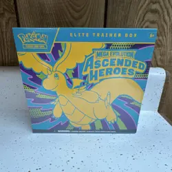 Pokemon Elite Trainer Box Mega Evolution Ascended Heroes 2025 Dragonite Zekrom - Image 1