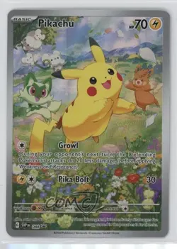 Pikachu (Paldea Adventure Chest) Holo Pokemon Scarlet & Violet Black Star Promo - Image 1