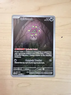 Pokemon Spiritomb 148/132 Me01 Mega Evolution Illustration Rare Holo 80 HP Engl… - Image 1