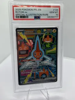 2025 Pokemon Phantasmal Flames #126 Rotom ex SIR PSA 10 Gem Mint US SELLER - Image 1