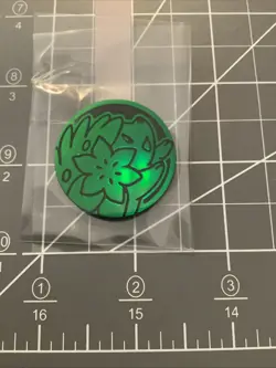 Shaymin Pokemon TCG Coin (Green) - Image 1