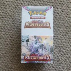 Pokemon TCG Scarlet & Violet Paldea Evolved Half Booster box - Sealed - Image 1