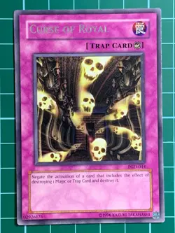 Curse of Royal PGD-044 Rare Unlimited Edition Yugioh TCG - Image 1