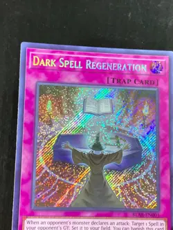 Dark Spell Regeneration BLAR-EN001 1st Ed Yu-Gi-Oh! Konami - Image 2