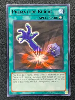 Premature Burial BP02-EN135 Rare Yu-Gi-Oh! - Image 1