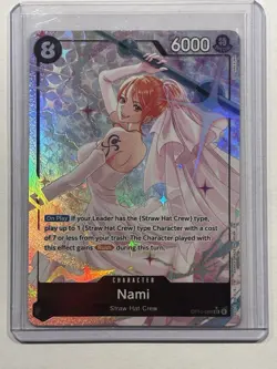 Nami OP15-086 SR Parallel Adventure on KAMI’s Island ONE PIECE Card ENGLISH OP15 - Image 1