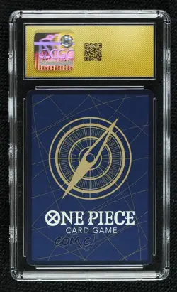 2025 One Piece A Fist of Divine Speed Japanese SEC Alt Art Monkey D Luffy CGC 10 - Image 2