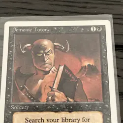 Demonic Tutor Magic the Gathering Revised Set - Image 2