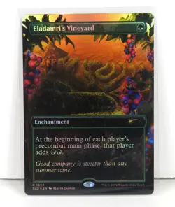 Eladamri's Vineyard Borderless Secret Lair Foil SLD 1692 NM - MTG Magic - Image 1