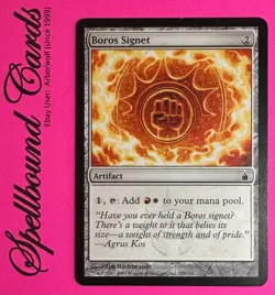 MTG EN x1 Boros Signet (#255/306) Ravnica: City of Guilds (RAV) EX+ [244161] - Image 1