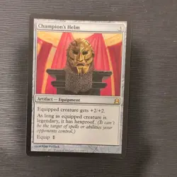 Champion's Helm LP Commander 2011 CMD English Regular MTG FREE SHIPPING - Image 1