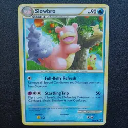 Slowbro 38/90 HS Undaunted Pokemon TCG - Image 1