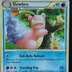 Slowbro 38/90 HS Undaunted Pokemon TCG - Image 2