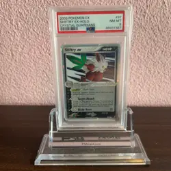 Pokemon Shyftry EX Crystal Guardians #97 Cosmo Holo PSA 8 Near Mint - Image 1