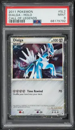 Pokemon Dialga Call of Legends Holo Rare #SL2 PSA 9 Mint - Image 1