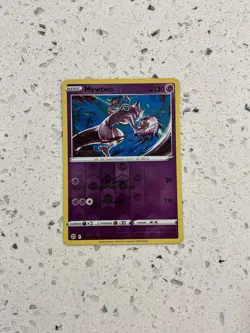 Pokemon Mewtwo - 56/172 - Brilliant Star's Reverse Holo Card - TCG - Image 1