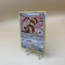 Pokemon TCG Furret Heartgold & Soulsilver 21/123 Regular Rare Non Holo Nintendo - Image 5
