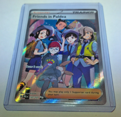 Pokemon TCG Trainer Friends in Paldea Ultra Rare Holo Card 137/131 Prismatic - Image 2