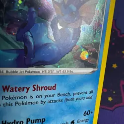2020 Pokemon Vaporeon Holo SWSH072 Black Star Promo MP - Image 4