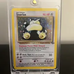 Pokemon Snorlax Jungle 11/64 Holo Rare Unlimited English 1999 90 HP - Image 1