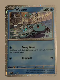 Wooper - 155 Promo SV: Scarlet & Violet Promo Cards Pokemon TCG NM - Image 1