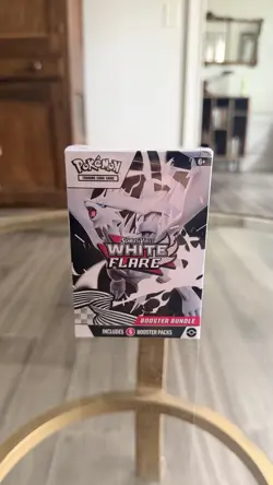 Pokemon Scarlet & Violet White Flare Booster Bundle Box Reshiram 2025 English - Image 2