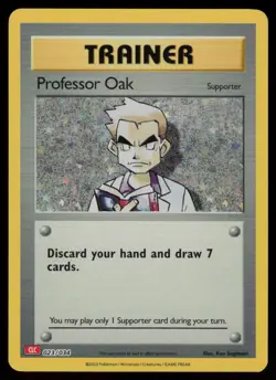 Professor Oak (CLC) Holo Trading Card Game Classic 023/034 NM Pokemon - Image 1