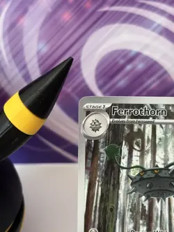English Ferrothorn 149/086 White Flare Illustration Rare Pokemon TCG UK seller - Image 4