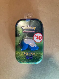 4x Pokemon GO Mini Tins Snorlax, Blissey and 2x Eevee New Factory Sealed - Image 5