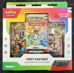 Pokemon TCG First Partner Illustration Collection Series 1 New Sealed - Image 1