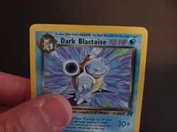 Pokemon TCG Dark Blastoise 20/82 Rare Non-Holo Team Rocket Vintage WotC LP - Image 2