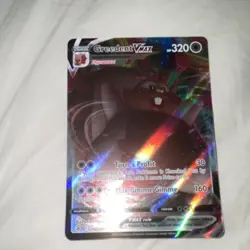 POKEMON GREEDENT VMAX 218/264 FUSION STRIKE ULTRA RARE FULL ART HOLO 320HP - Image 1