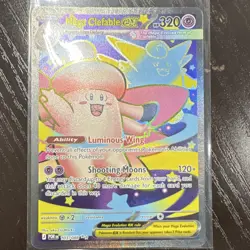 Pokemon Mega Clefable EX Card 103/088 Full Art Holo Perfect Order - Image 1