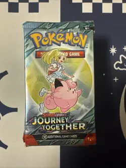Pokemon TCG Journey Together Booster Pack Lot of 10 Packs - Image 1