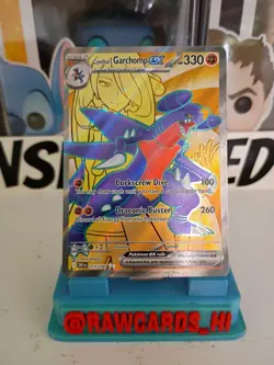 Pokemon Cynthia's Garchomp EX 215/182 DR1 Ultra Rare Full Art Holo - Image 1