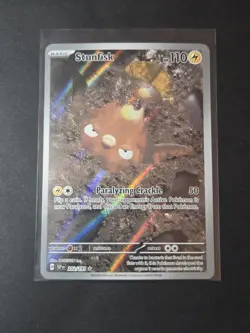 Pokemon TCG Stunfisk IR Surging Sparks 202/191 NM - Image 1