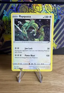 SWIRL Pokemon TCG Rayquaza SWSH029 Holo Rare Black Star Promo Sea & Sky x8 - Image 1