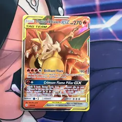 Pokemon TCG Charizard & Braixen GX Holo Ultra Rare Full Art 22/236 - Image 1